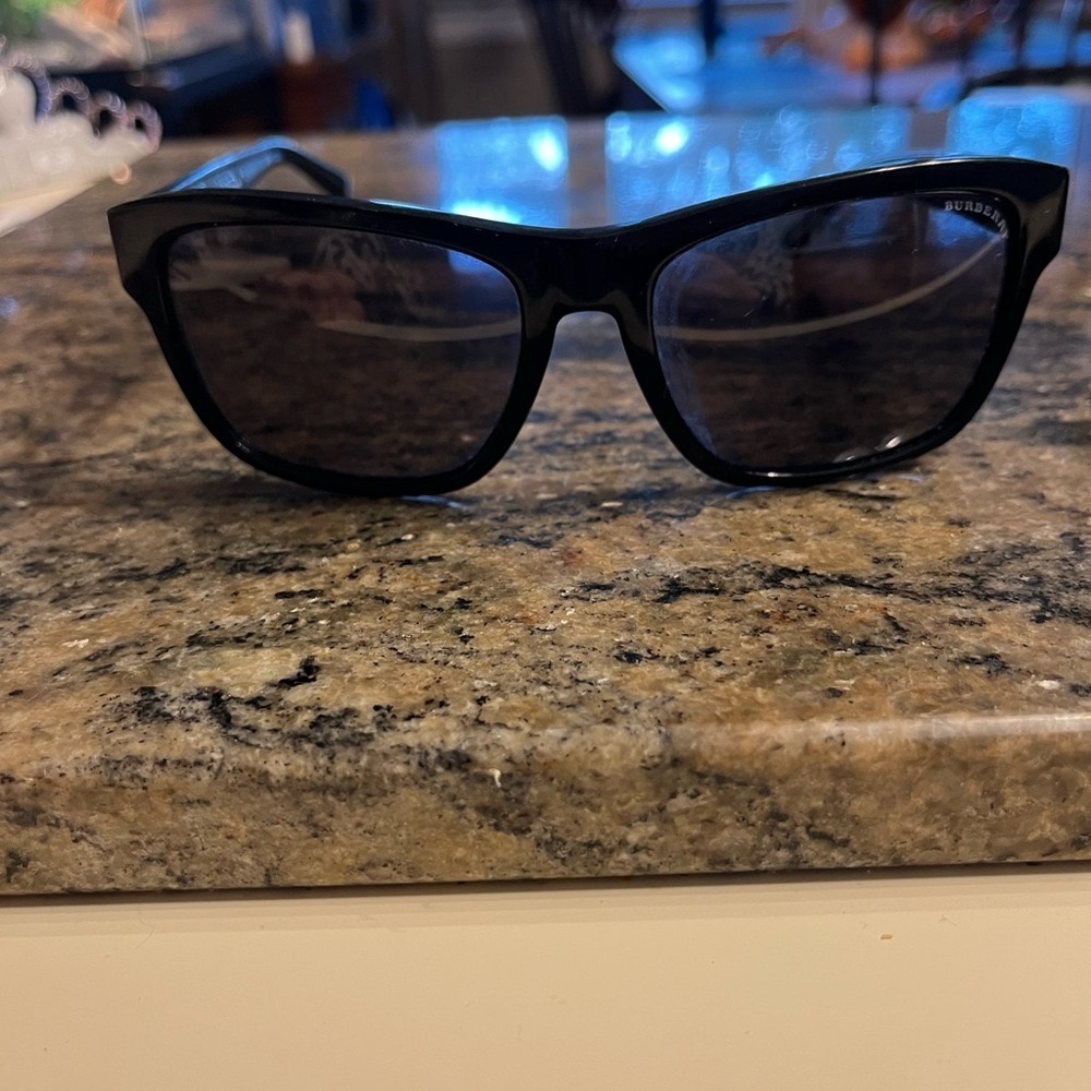 Burberry Black Wayfarer Sunglasses